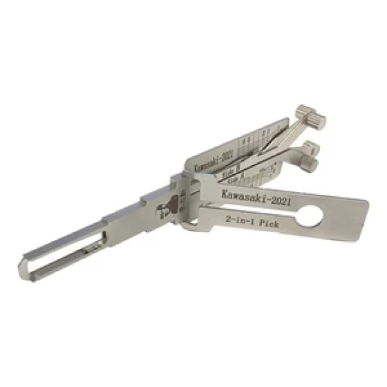 Original Lishi Kawasaki 2021 2-in-1 Pick & Decoder